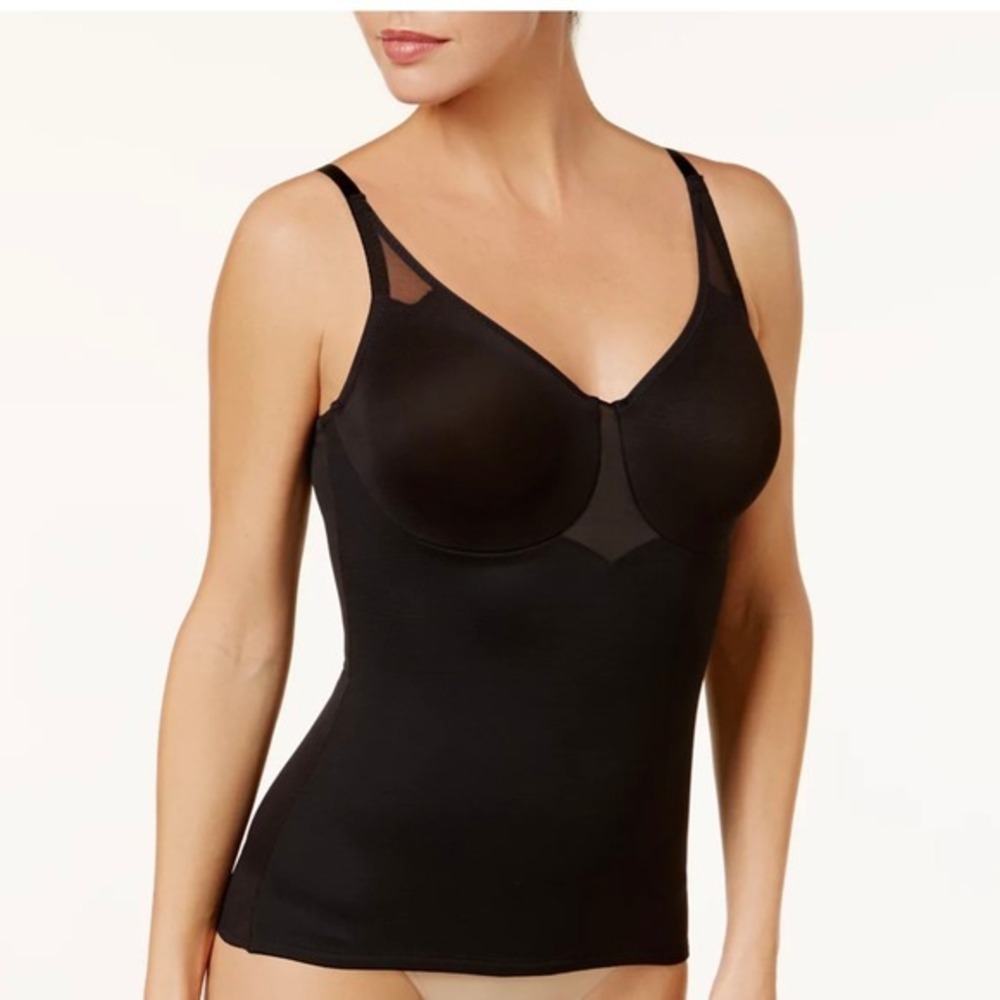 Miraclesuit Shapewear Camisole Top Size 38DD Tummy Control Underwire Style 2782